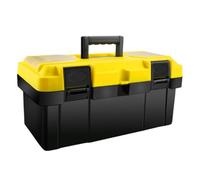 Coffret de Rangement pour Outils Grosse Capacité Or en Plastique Portable | Fermeture à Boucle, Poignée Confortable, Ouverture Facile, Usage Véhicule Style Aléatoire