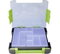 Coffret de rangement séparations fixes VISO W185-10 (L x l x H) 275 x 70 x 325 mm Nombre de compartiments: 10 1 pc(s)