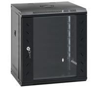 vidaXL Coffret de réseau mural 12U 19" IP20 53x40x60 cm