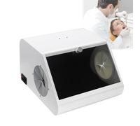 Coffret de sablage, collecteur de poussière for sableuse de laboratoire, cabine de sablage avec lampe LED (luminosité 5500K), adapté à l'absorption des poussières de sablage et aux opérations de gravu