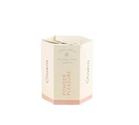 Coffret de savons naturels Chakra 4 x 45 g, nettoie la peau en douceur avec des parfums de bergamote, de muguet et de jasmin, soin doux créé avec des huiles naturelle | Plaisir de la poudre - Standard