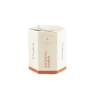 Coffret de savons naturels Chakra 4 x 45 g, nettoie la peau en douceur avec des parfums de bergamote, de muguet et de jasmin, soin doux créé avec des huiles naturelles pour le visage | Ambre Oriental