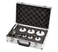 Coffret de scies cloches - MAKITA - E-12295 - Bi-Métal - 7 diamètres - Valisette aluminium