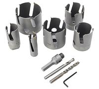 Makita Coffret de scies-cloches D-51297, 9 pièces, 22–76 mm, dents TCT