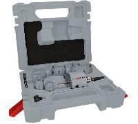Coffret de scies trépans BOSCH PROFESSIONAL - PRO Multi Material - 15pcs - 20 à 76mm - Pour perceuses et visseuses
