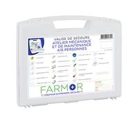 FARMOR Valise de Secours Atelier Mécanique et de Maintenance 4/6 Personnes