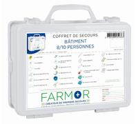 Coffret de secours FARMOR Bâtiment - 8/10 personnes - FAR2036PP