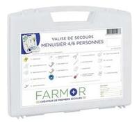 Coffret de secours FARMOR Menuisier 4/6 personne - MEN2070PP