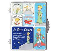 Coffret de sept magnets résine époxy Le Petit Prince (dessins, phrases)