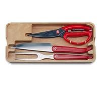 Coffret de service à découper - Collection Acidulé Rouge