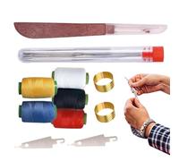 Coffret De Sewing 36 Pièces, Kit D'aiguilles À Broder Professionnelles, Petit Kit Comprenant Enfile-aiguille, Découseur, Dé À Coudre Et 25 Aiguilles En Acier, Pour Débutants, Adultes, Famille