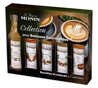 Sirop Monin Coffret pour Café aromatisé - 5 bouteilles de 5 cl