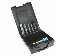 Coffret de six forets taraudeurs chanfreineurs queue hexagonale TIVOLY