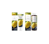 Coffret de soins corporels Basilic Citron - Nettoyant revitalisant 100 ml + Lotion lissante 100 g | Nettoyage doux, parfum longue durée et hydratation intense