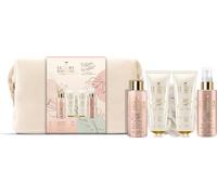 Coffret de soins corporels dans une pochette cosmétique Vanille 5 pièces