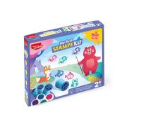 Coffret de tampons - MAPED CREATIV - My First Stamps Kit - Dès 2 ans - Tampons multicolores - Boîte carton recyclable