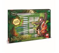 Coffret de tampons - MULTIPRINT - 4772 - Le Livre de la Jungle - 7 tampons bois et latex, 12 feutres Giotto, règle, album coloriage