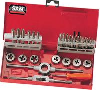 Coffret de tarauds et filieres - 31 pieces SAM - CTF31