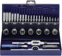 Coffret de tarauds et filières, 32 pièces Eventus by Exact 10711 métrique M3, M4, M5, M6, M8, M10, M12 32 pièces