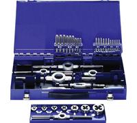 Coffret de tarauds et filières M3 - M12, 37 pcs. Eventus by Exact 10734 métrique M3, M4, M5, M6, M8, M10, M12 37 pièces