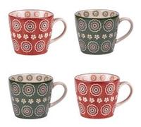 Coffret de tasses Sulivan 36 cl - Table Passion - Multicolore - Grès Multicolore G