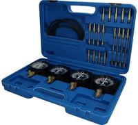 Brilliant Tools Brilliant Tools Coffret de test d'injecteurs avec 4 manomètres, 26 pcs Quantité:1