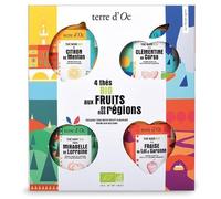 Coffret de thé Nature & Découvertes Thé des régions 2025 X4