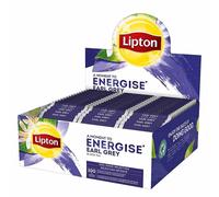 Coffret de Thé Noir Earl Grey Lipton - 100 sachets