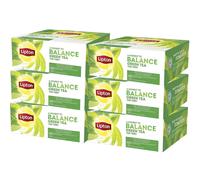 Coffret de Thé Vert Lipton - 6 coffrets - 600 sachets