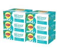 Coffret de Thé Vert Menthe Lipton - 6 coffrets - 600 sachets