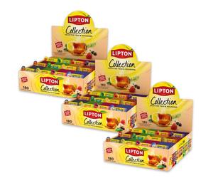Coffret de Thés et Infusions Lipton 12 variétés - 3 coffrets - 540 sachets