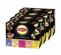 Coffret de Thés Noirs 5 variétés Lipton - 4 coffrets - 200 sachets