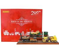 Coffret de Train Hornby R30445 « La Naissance des chemins de Fer » (200e Anniversaire) - Locomotion Rocket Lion