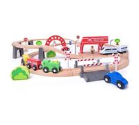 Coffret de train - WOODY - 93064 - Locomotive électrique - Multicolore - À partir de 3 ans