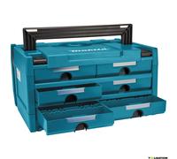 Coffret de transport MAKSTOR (6 tiroirs) - MAKITA - P-84333