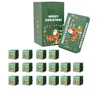 Coffret de vacances, ensemble artisanal, conteneur en papier pour noël, anniversaires et incidents spéciaux, boîte de prix de vacances