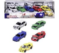 Coffret de véhicules miniatures - MAJORETTE - Japan Series - 5 véhicules en métal - Échelle 1/64 - Des 3 ans