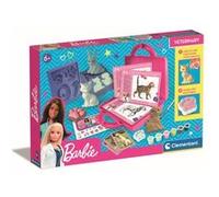 Coffret De Vétérinaire - Barbie - Clementoni Multicolore Multicolore G