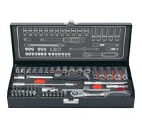 Coffret de vissage 45 pièces 6,3 mm (1/4") Toolcraft