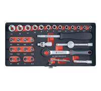 Coffret de vissage 6,3 mm (1/4") 36 pièces Toolcraft