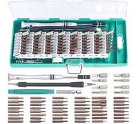 Coffret de vissage 62 pièces avec tournevis pour appareils électroniques G