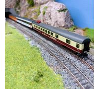 Arnold - HN4390 - Eurocity Mozart Set 1, 2, Pack de 3 Unités, Contient des Voitures de Restaurant, 1Ère et 2Ème Classes, Ép. Matériel Roulant Iv, Autocars