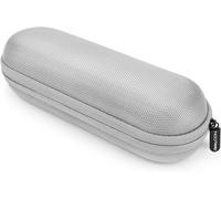 Coffret De Voyage Hardcase Protection Coffret De Voyage Avec Poches Filet Pour Brosses À Dents Électriques Peignes De Rasoir Produits D'entretien Cosmétique-Argent