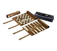 Coffret de voyage - PHILOS - Philos Reel - 3 jeux en 1 - Marron et Beige - Mixte