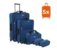 Coffret de voyage TRAVEL 5 pièces, bleu nuit