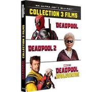 Coffret Deadpool Collection 3 Films Blu-ray 4K Ultra HD E