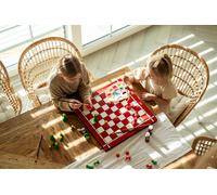 Coffret d'échecs à peindre et à assembler soi-même (48x48cm) - DIY chess art