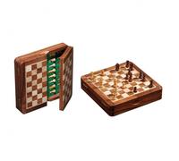 Cassette d'échecs magnétique 19x19 cm