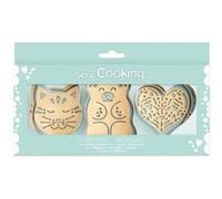 Coffret découpoirs à gâteaux embosseurs classique Multicolore G