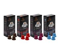 Coffret Découverte - 100 capsules de café compatibles avec Machine Nespresso ®* - 4 variétés LUSCIOUX